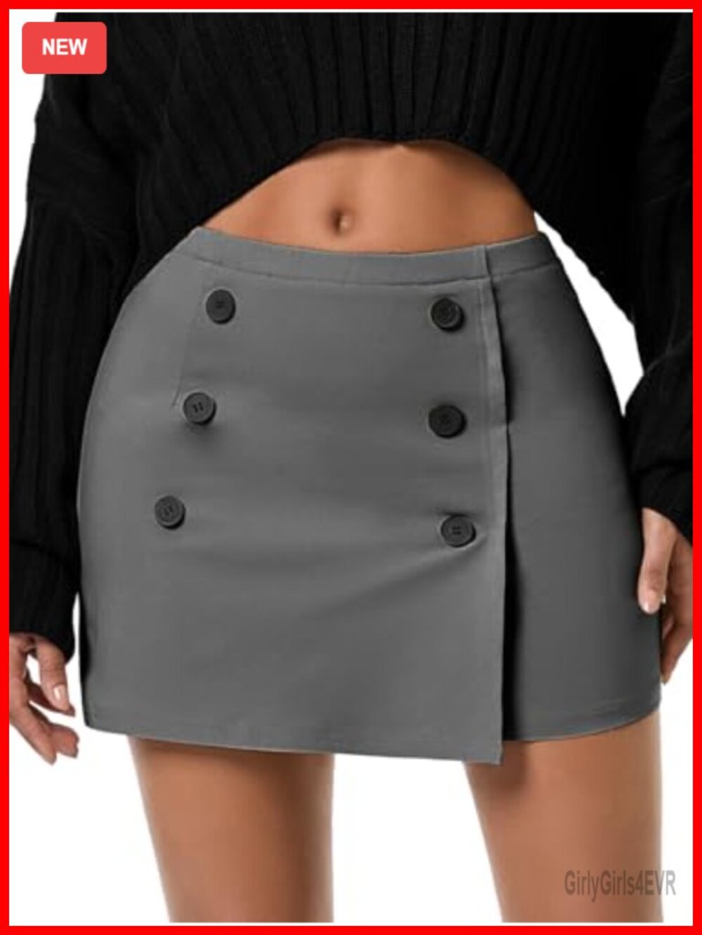 Plaid Bodycon Mini Skirt High Waist Stretch Fabric Tweed Y2K